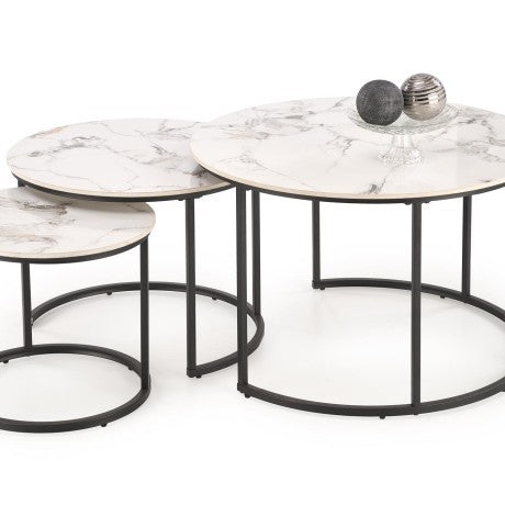 Комплект холни маси Gilda Marble Trio