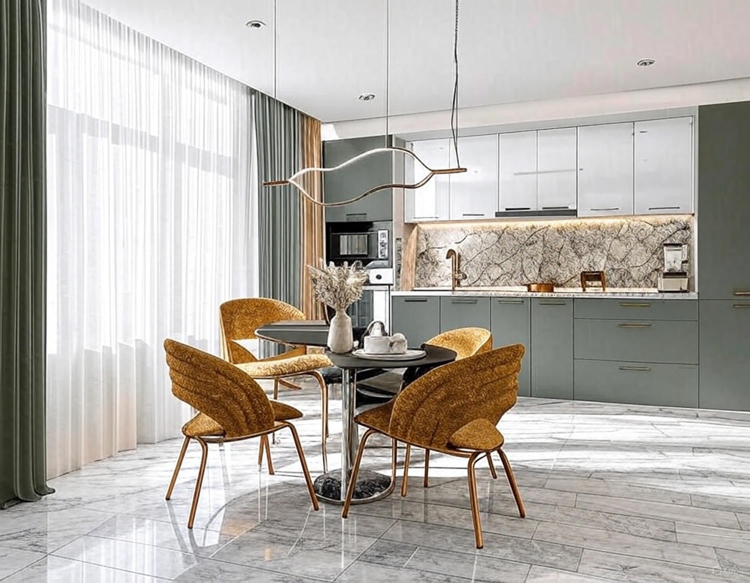 Кухня OLIVE LUMINÉ COLLECTION