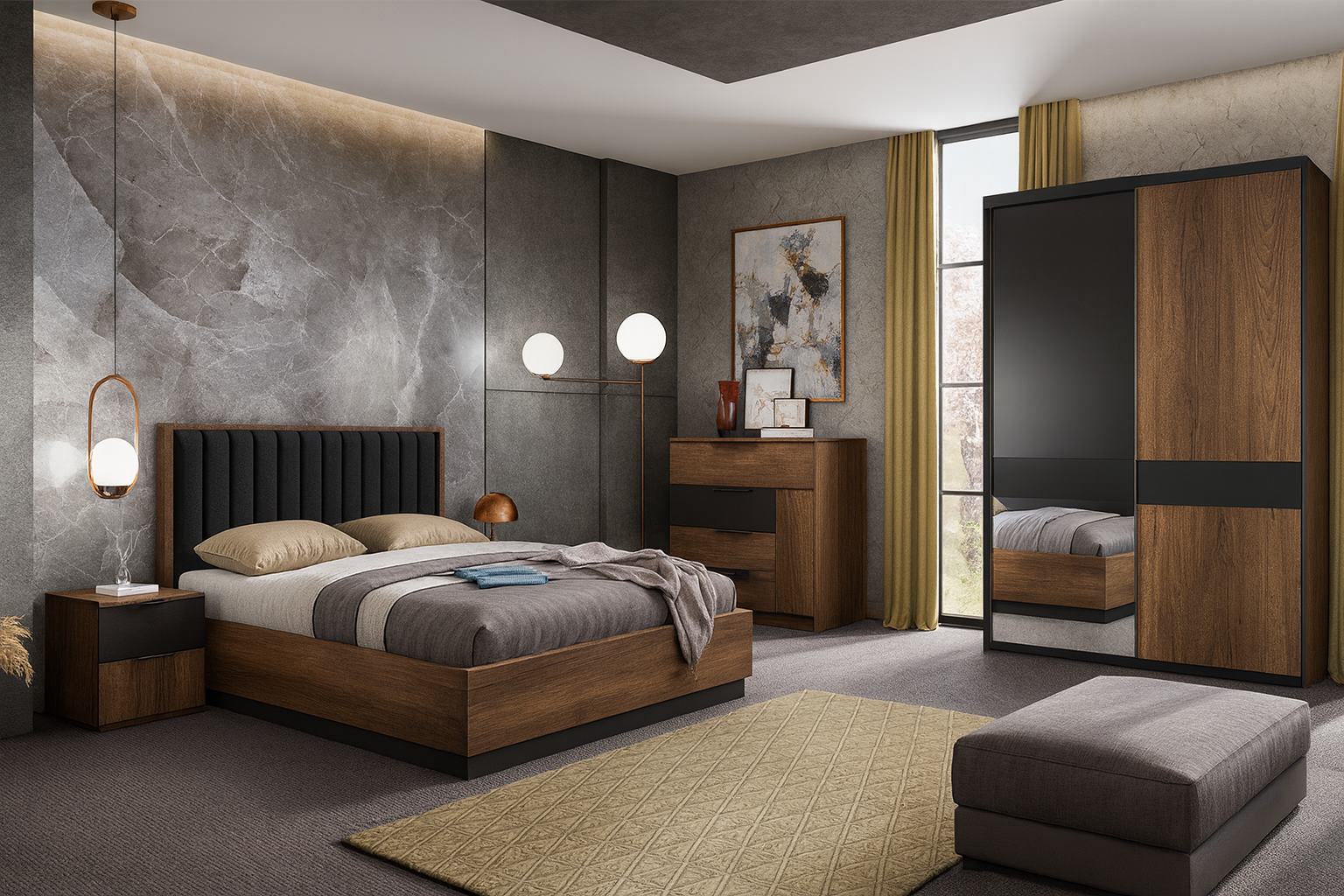 СПАЛЕН КОМПЛЕКТ NOIR ÉLITE