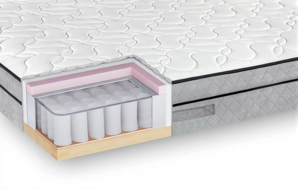 Еднолицев матрак MEMORY POCKET LUX