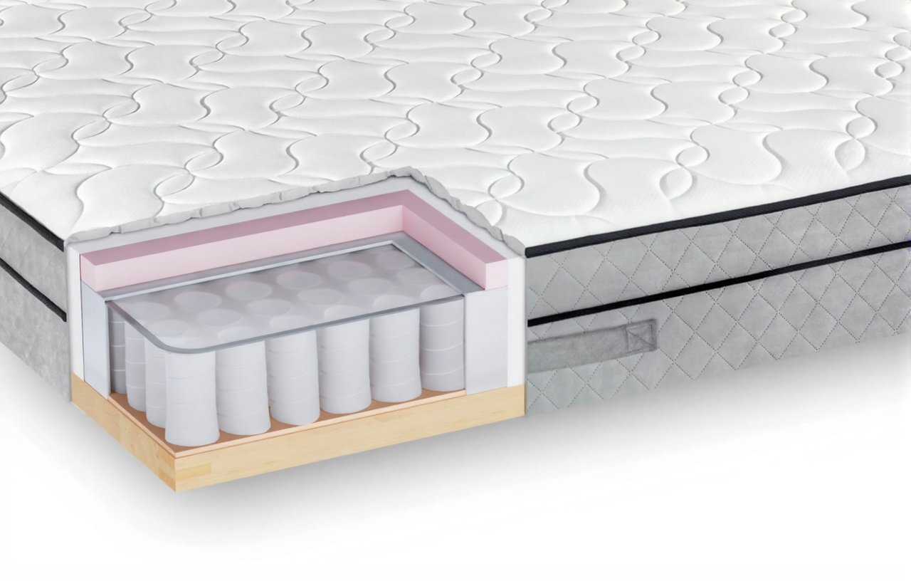 Еднолицев матрак MEMORY POCKET LUX