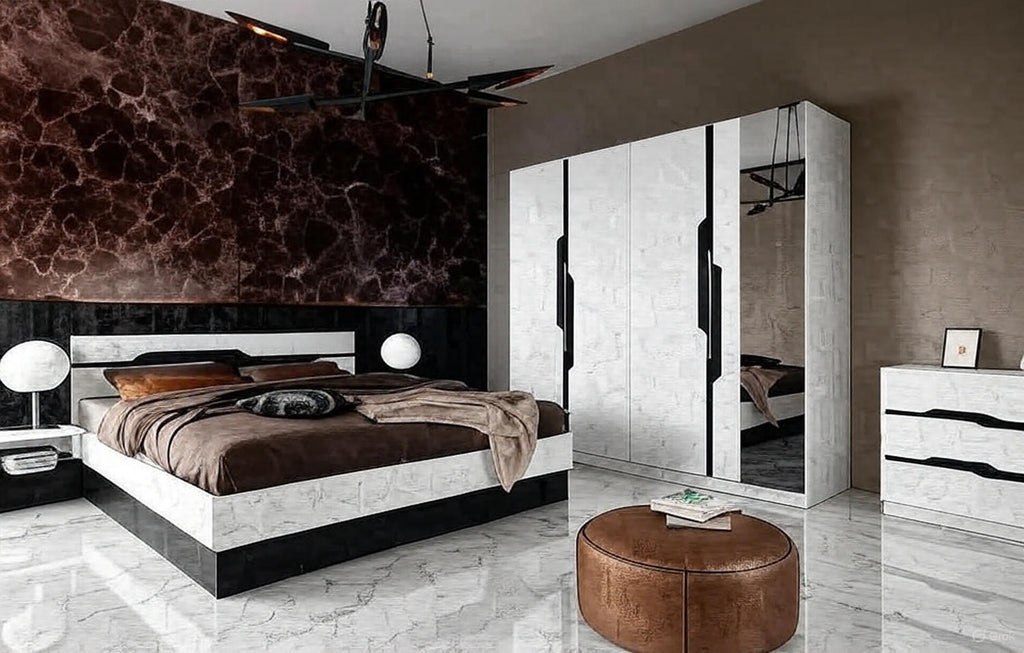 Спален комплект BLACK MARBLE