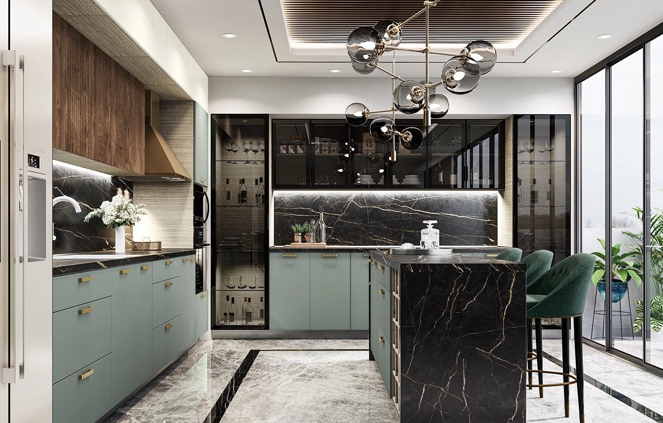 Кухня ОЛИВ НОАР АТЕЛИЕ