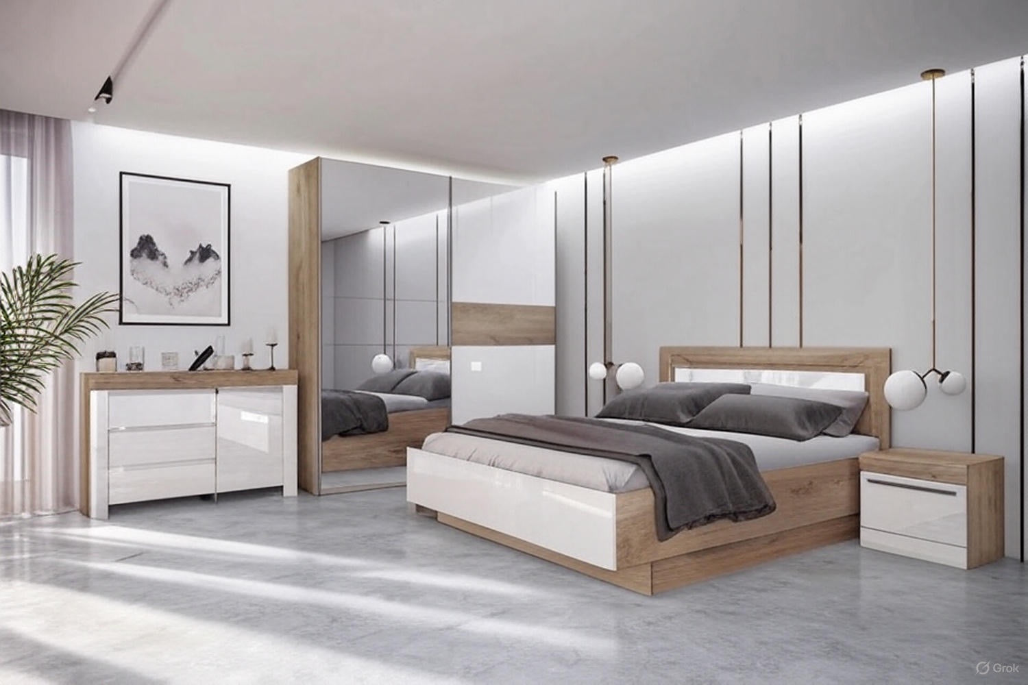 Спален комплект LUMINA