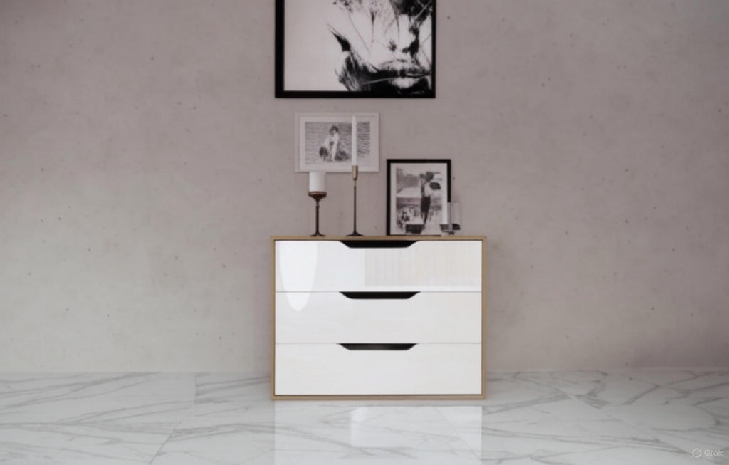 Спален комплект ARVEN WHITE GLOSS