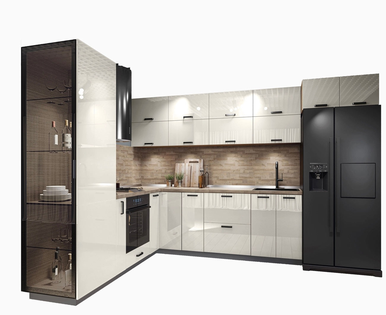 Кухня CRYSTAL REFLECTION