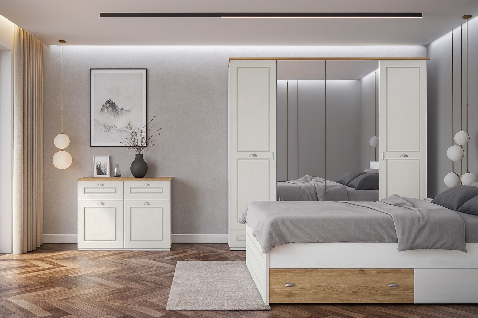 СПАЛЕН КОМПЛЕКТ AURORA