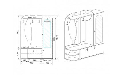 Портманто COASTLINE