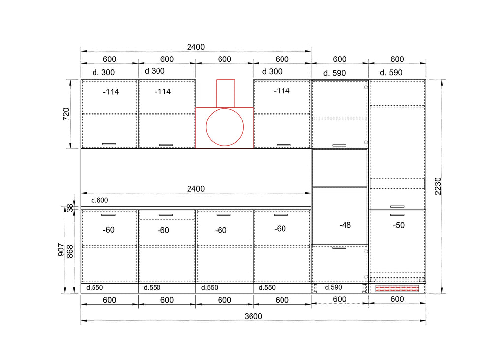 Кухня CARBON ELEGANCE