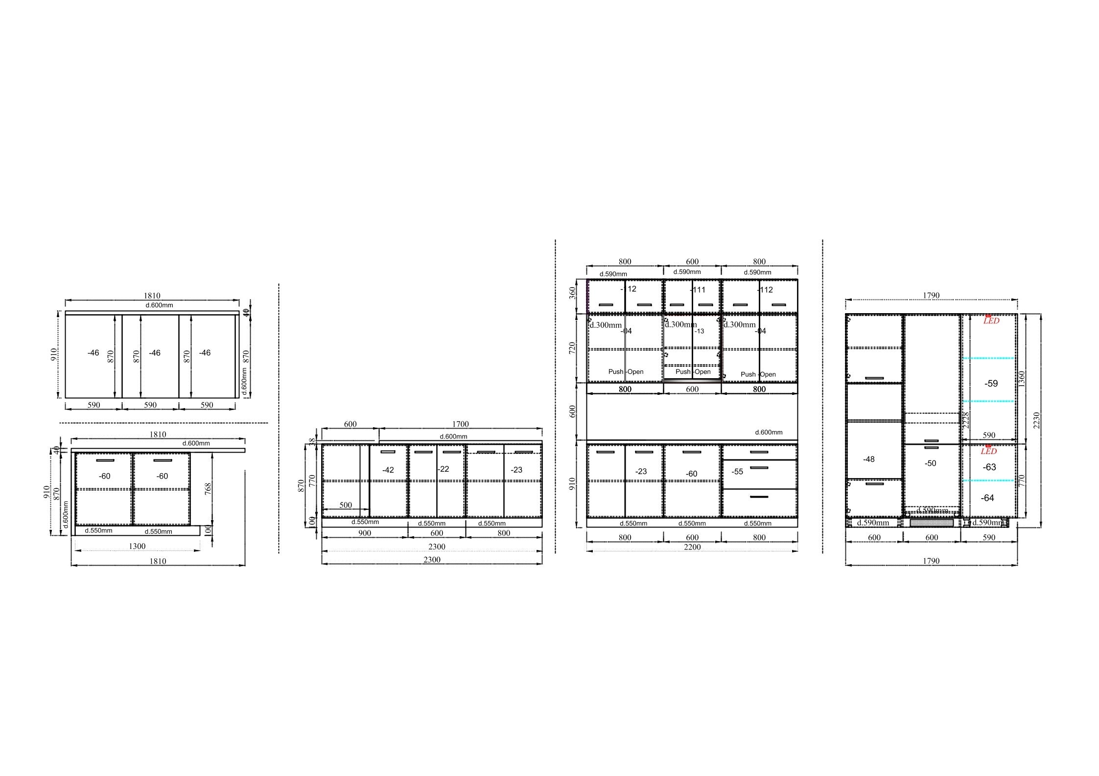 Кухня ОЛИВ ХЪНТЪР СТУДИО