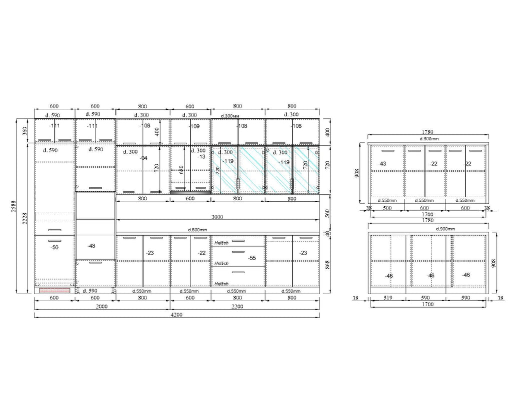 Кухня IMPERIAL AZURE