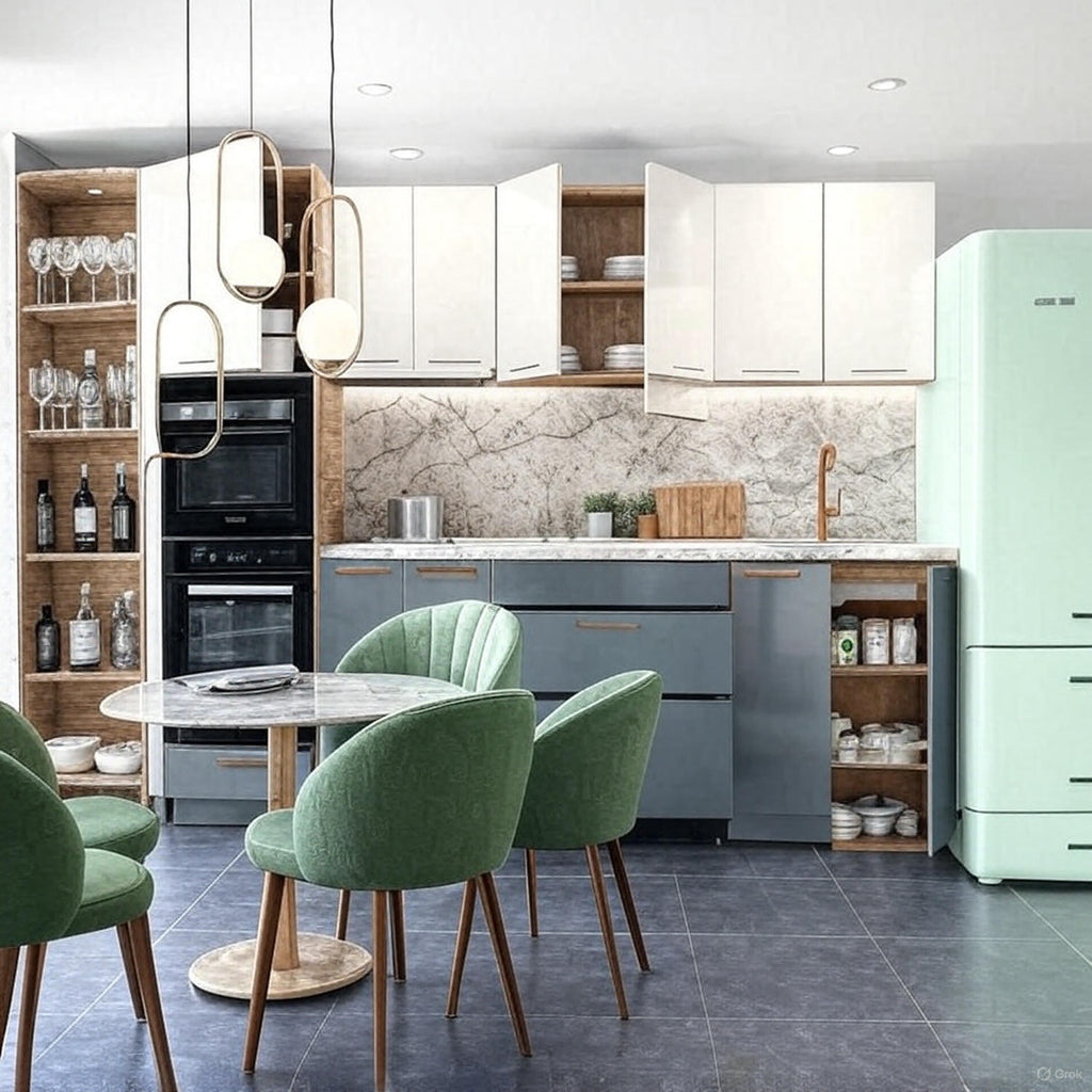 Кухня ЕЛИЗЕ МИНТ ЛЮКС