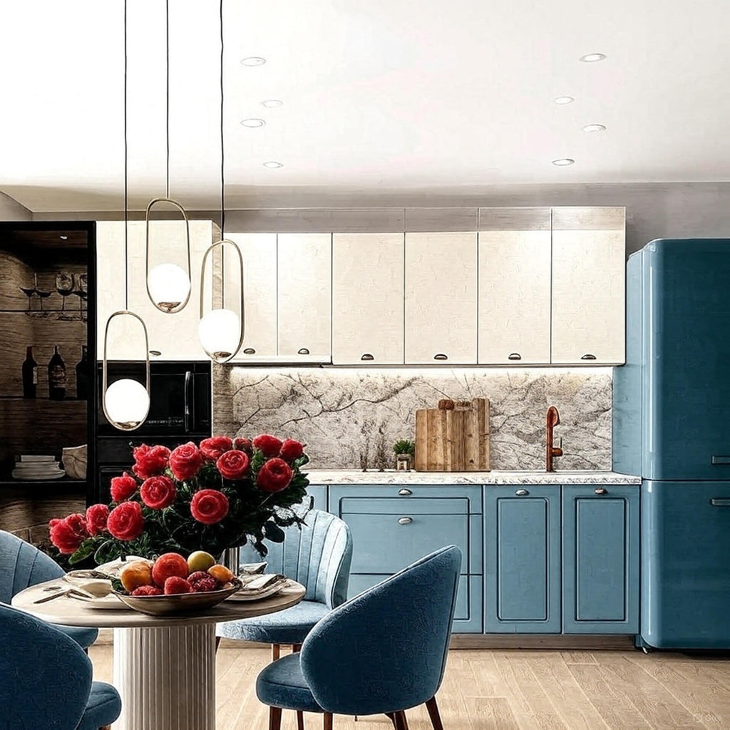 Кухня АВРОРА БЛЮ