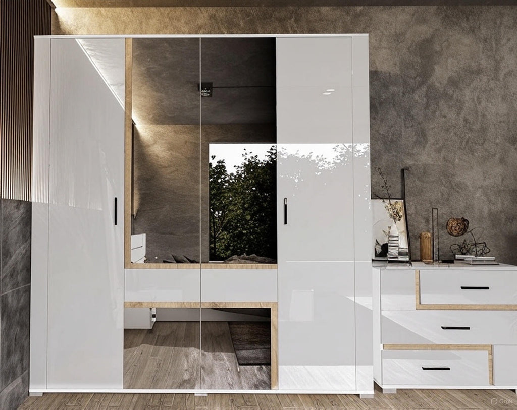 Спален комплект ARVEN WHITE