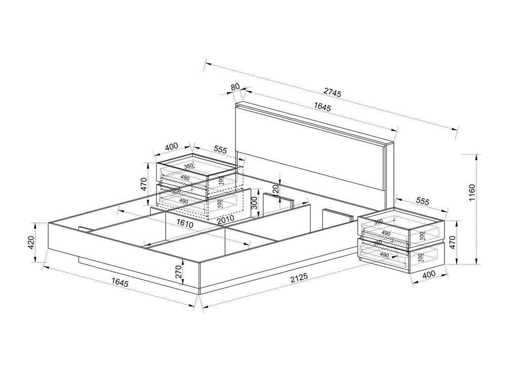СПАЛЕН КОМПЛЕКТ AVANA SUPREME
