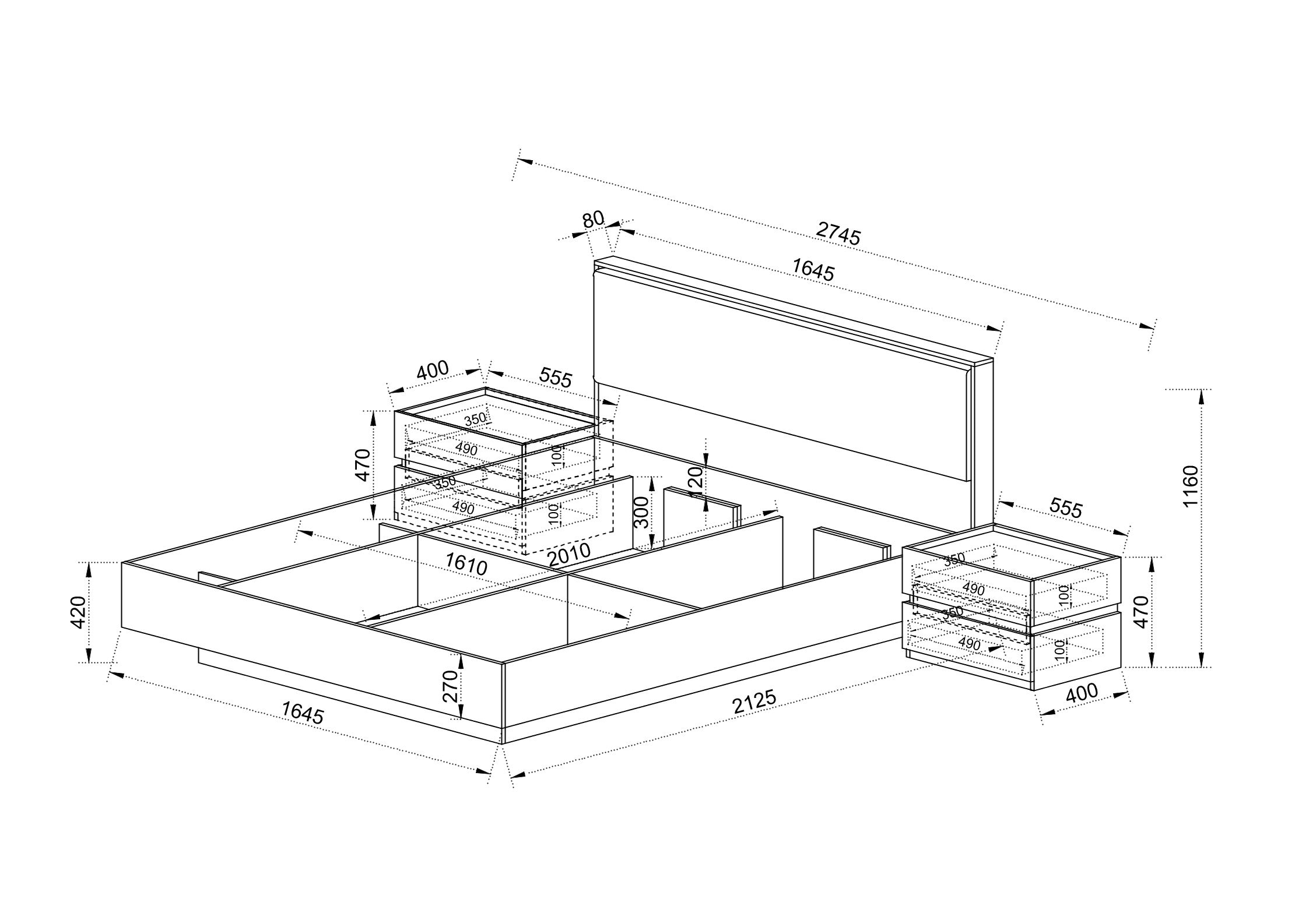 СПАЛЕН КОМПЛЕКТ AVANA SUPREME